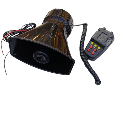 آژیر پلیسی قدرتمند با میکروفون داخلی مناسب کاربردهای مجاز