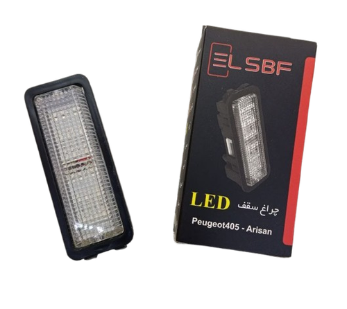 چراغ سقف اسپرت پژو ۴۰۵ با نوردهی عالی و رنگ یخی نصب آسان