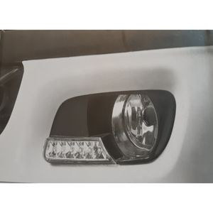 چراغ مه شکن جلو خودرو مدل دیلایت دار دورنگ مناسب برای پژو پارس بسته 2 عددی