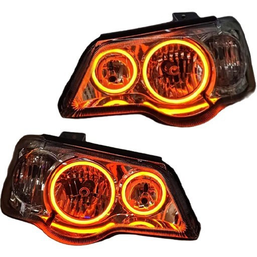 نمونه نصب شده دوی چراغ 111