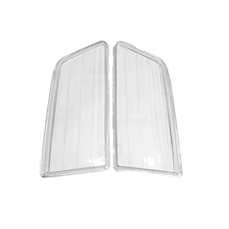 شیشه چراغ جلو خودرو شفاف مناسب برای پژو 405 بسته 2 عددی