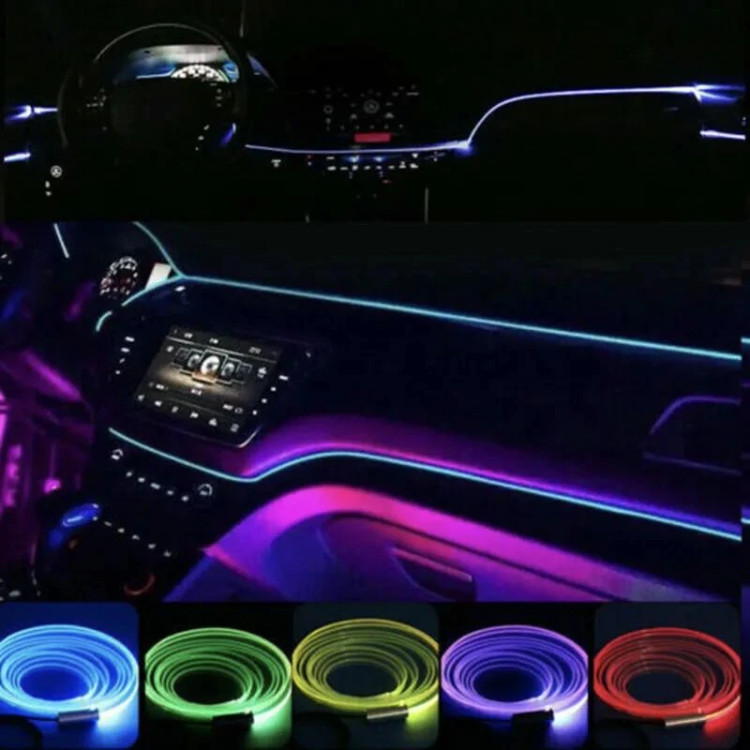 الوایر مولتی کالر خودرو مدل RGB طول 2 متر