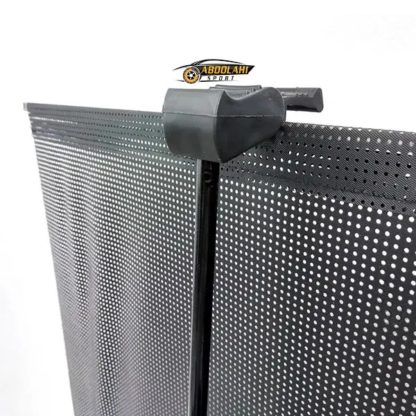 پرده عقب کشوی دومیل 100cm (پرده الیکسی ELX) سفید