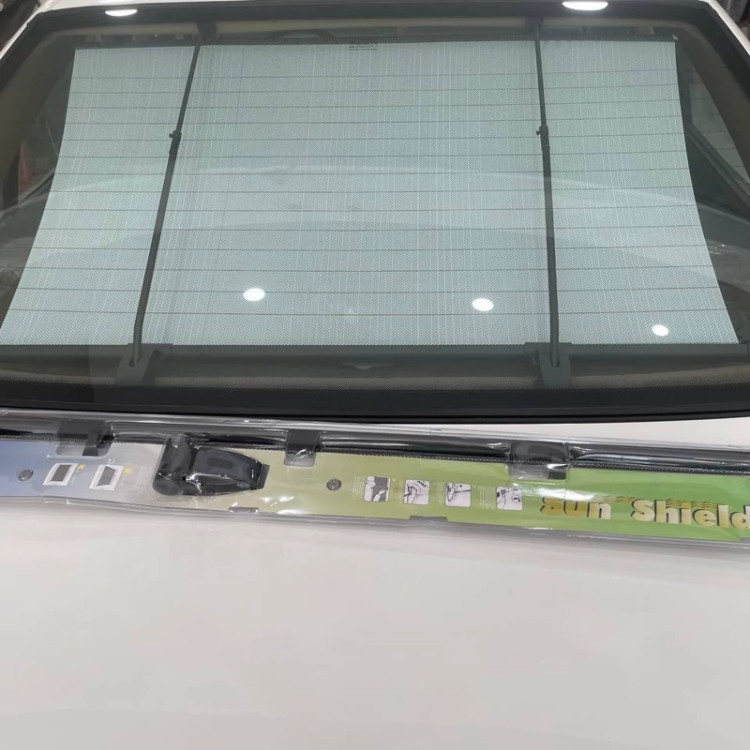 پرده عقب کشوی دومیل 100cm (پرده الیکسی ELX) سفید