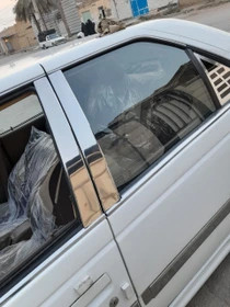 قاب ستون مدل استیل مناسب برای پژو بسته 6 عددی