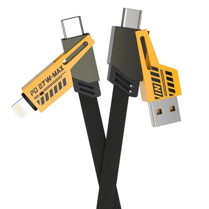 کابل تبدیل USB/ USB-C به لایتنینگ/USB-C  طول 1/2 متر